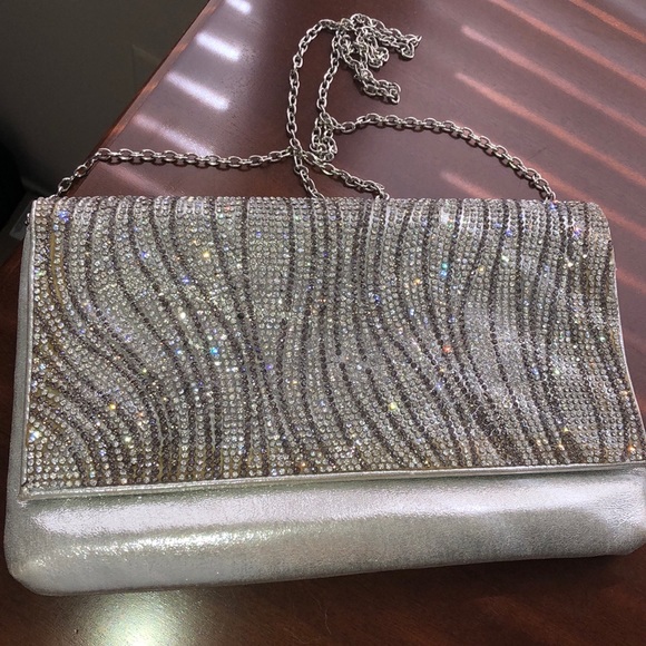 Rhinestone Evening Clutch - Picture 2 of 8